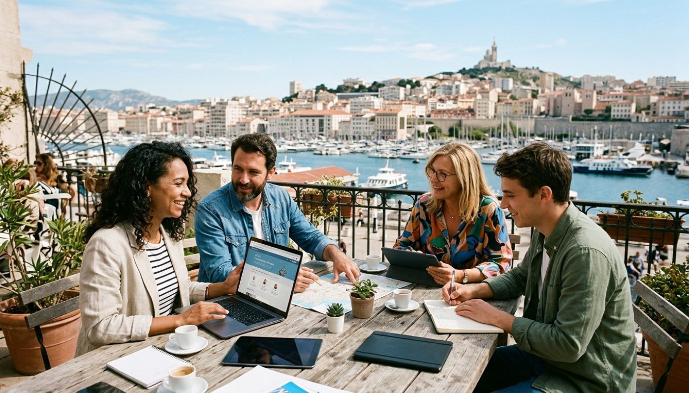 Réinventer sa présence à Marseille avec une plateforme de visibilité collaborative